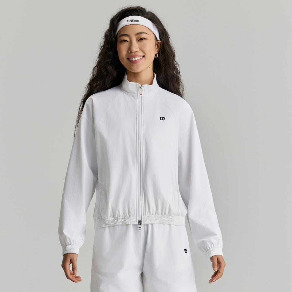 Wilson-女款-服飾-外套-白色