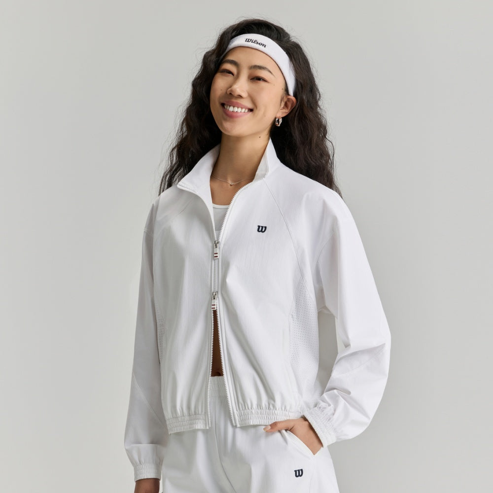 Wilson-女款-服飾-外套-白色