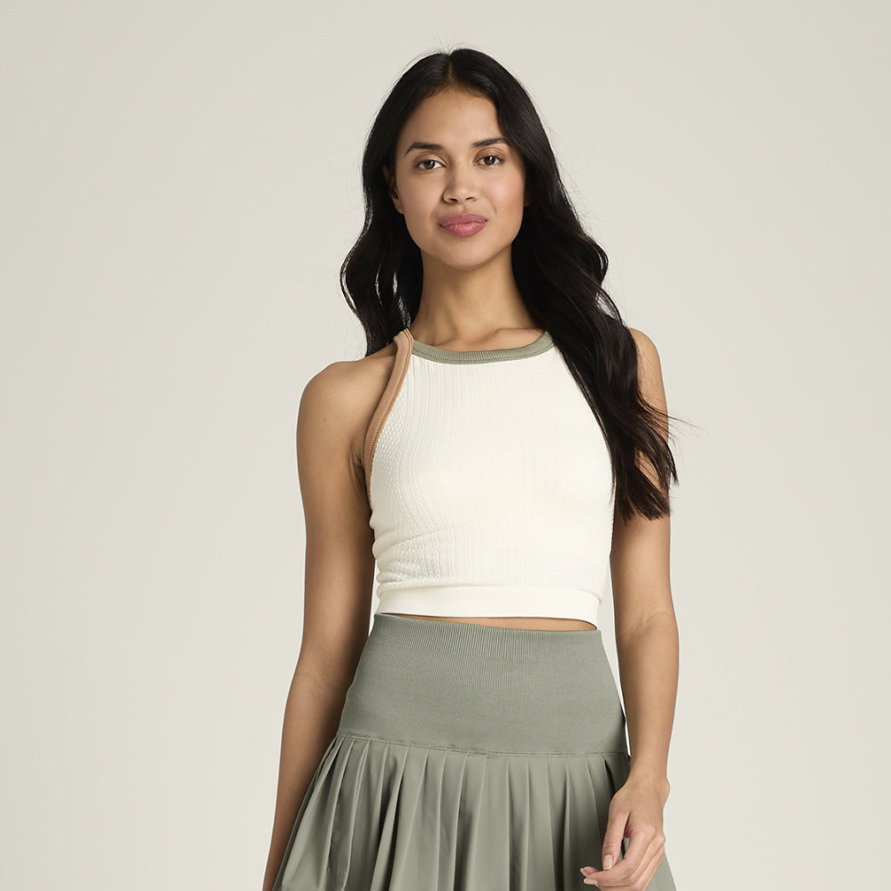 Wilson-女款-服飾-上衣-運動背心-白色