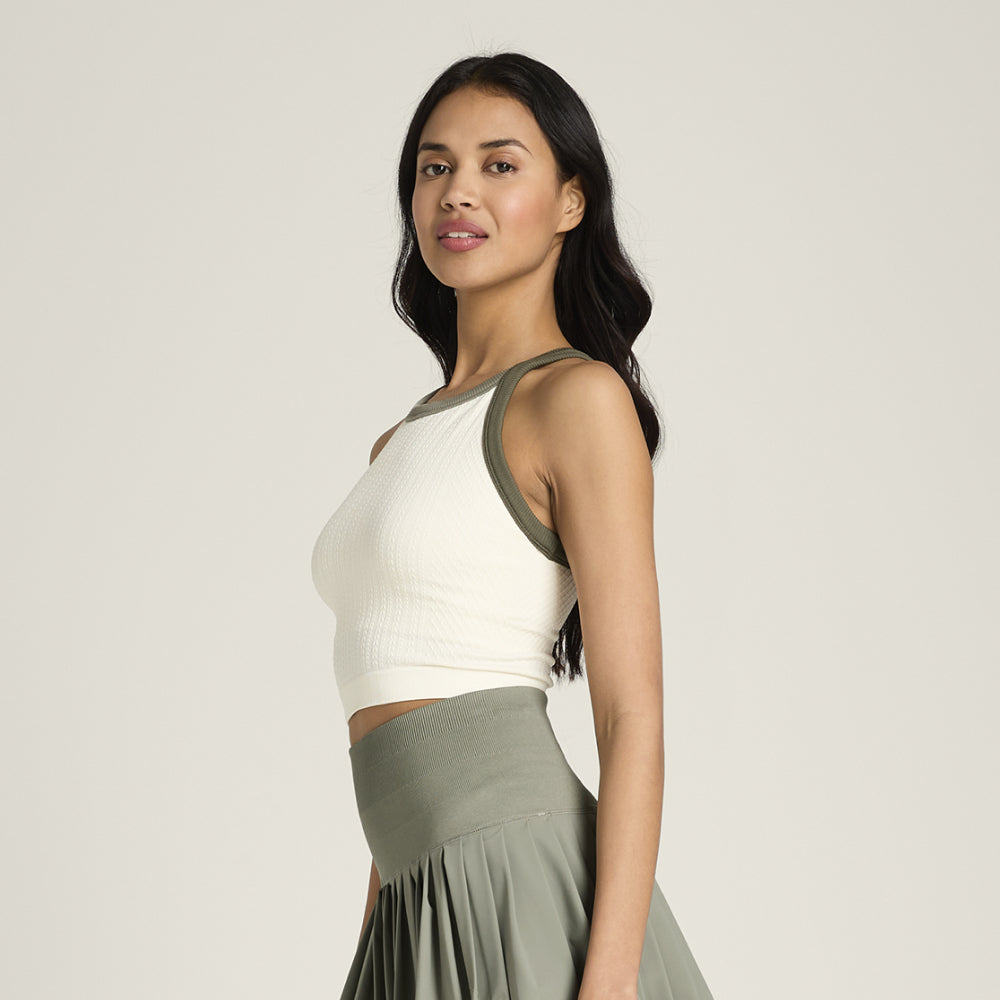 Wilson-女款-服飾-上衣-運動背心-白色