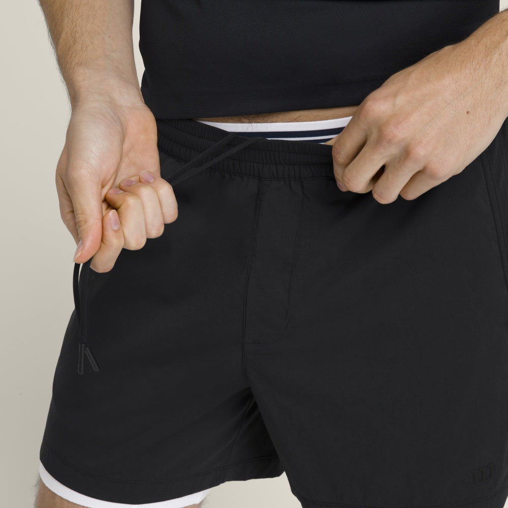 Wilson-男款-服飾-下著-短褲-黑色