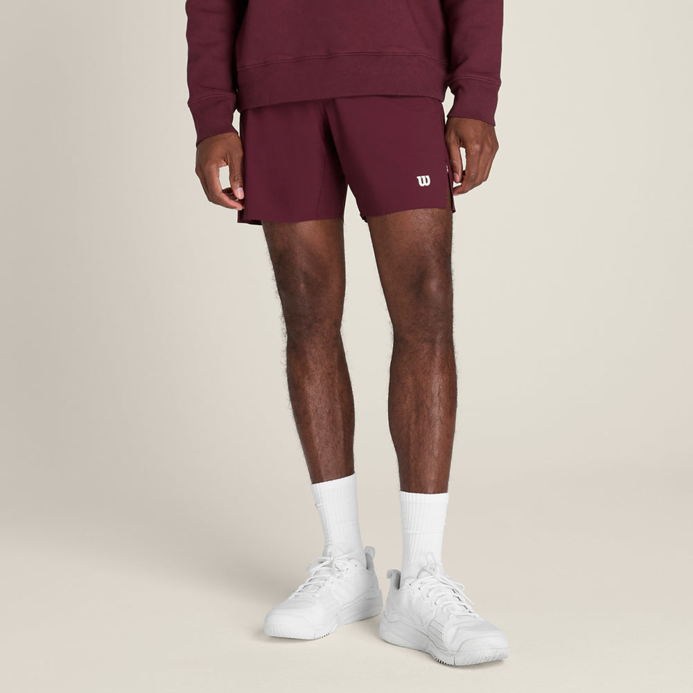 Wilson-男款-服飾-下著-短褲-皇家紅