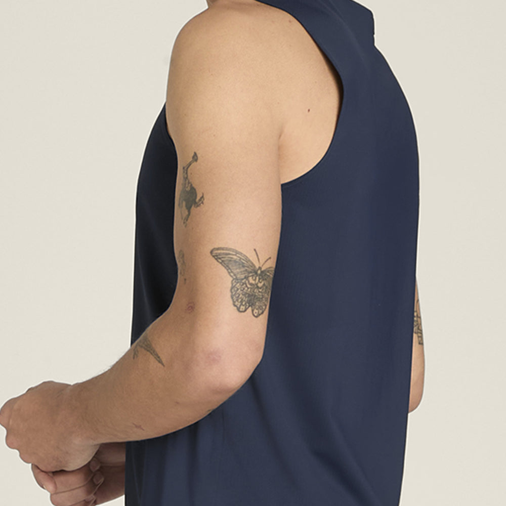 Wilson-男款-服飾-上衣-運動背心-海軍藍