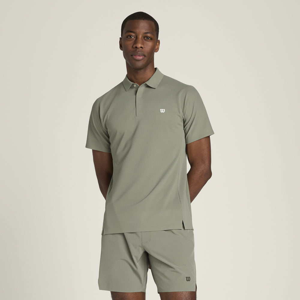 Wilson-男款-服飾-下著-短褲-綠色