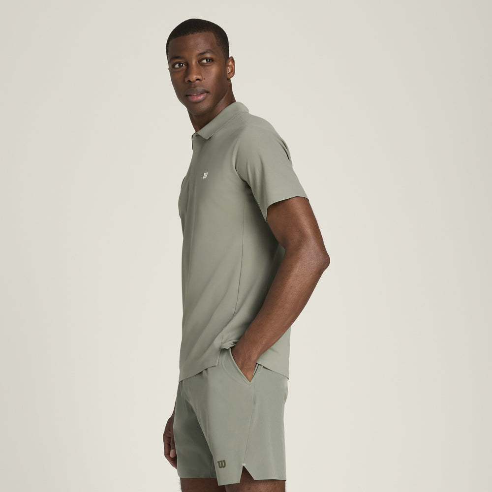 Wilson-男款-服飾-下著-短褲-綠色