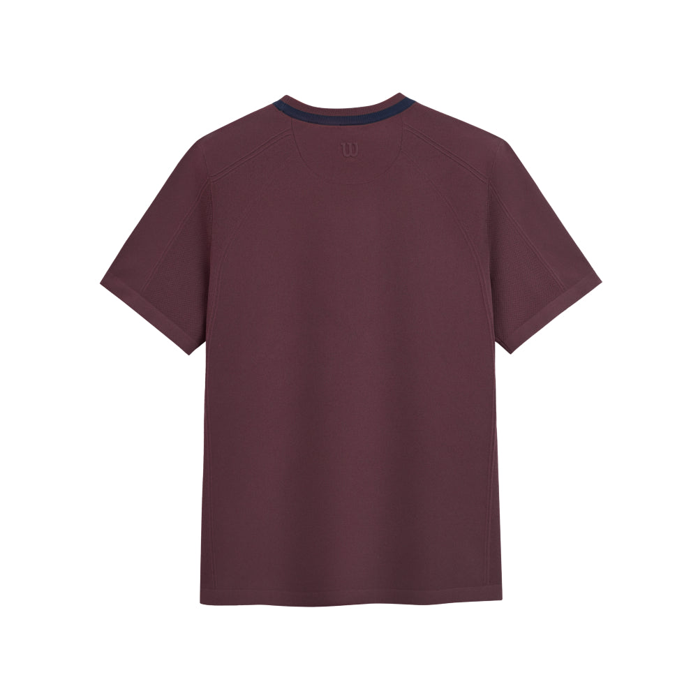 Wilson-男款-服飾-上衣-短袖T恤-皇家紅