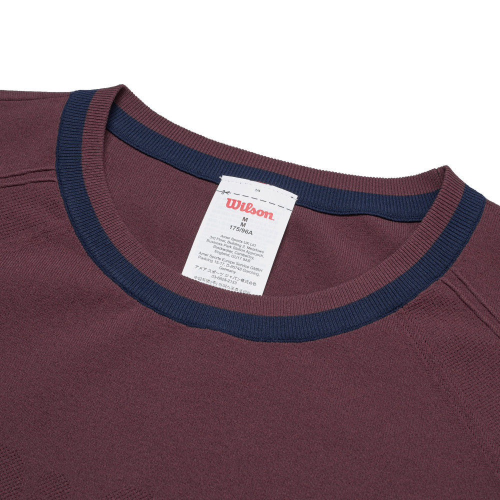 Wilson-男款-服飾-上衣-短袖T恤-皇家紅