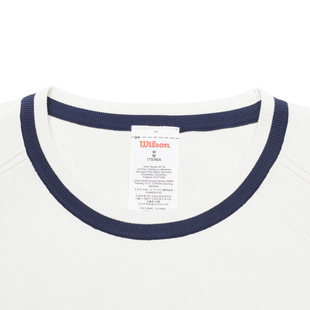 Wilson-男款-服飾-上衣-短袖T恤-白色