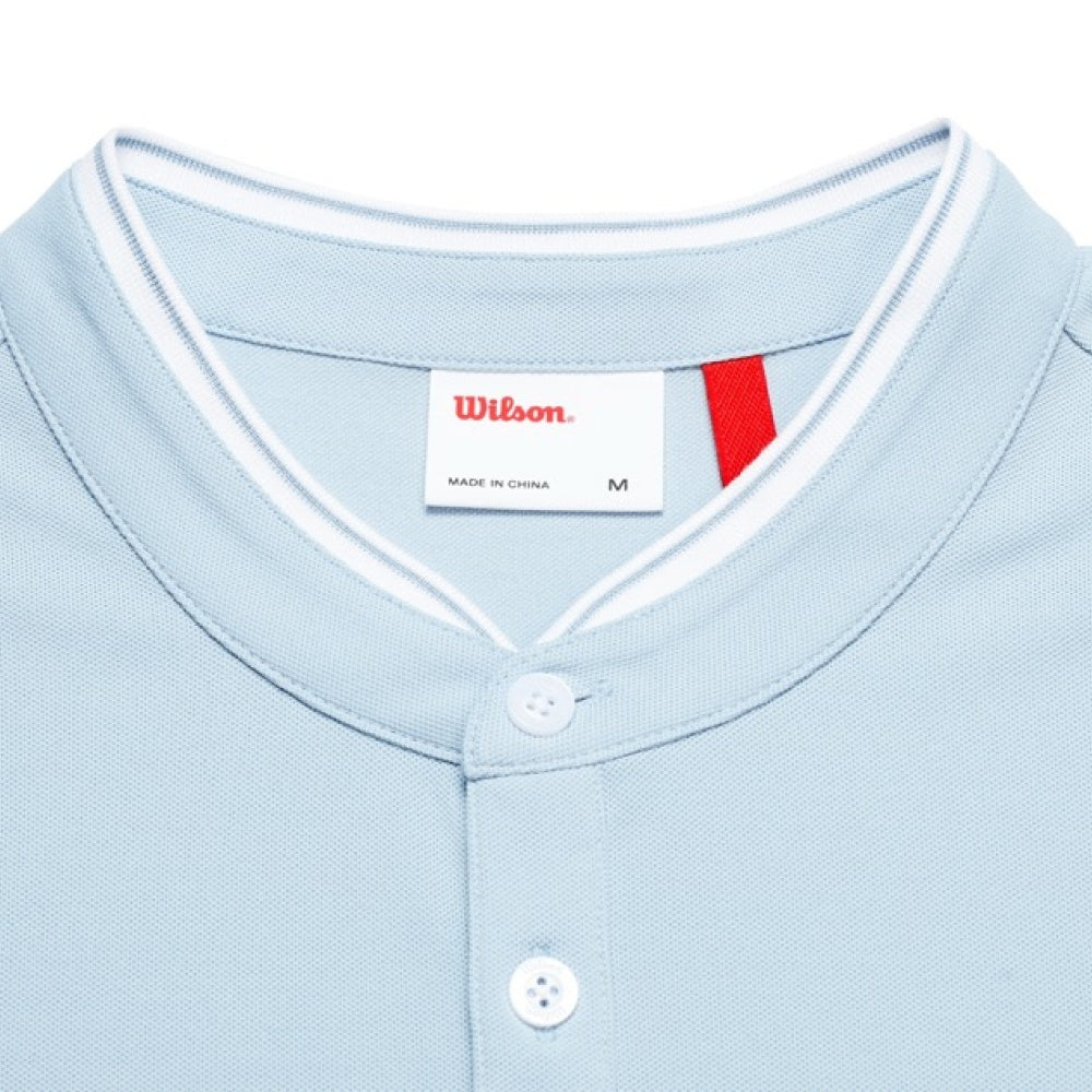 Wilson-男款-服飾-上衣-POLO衫-暮藍色
