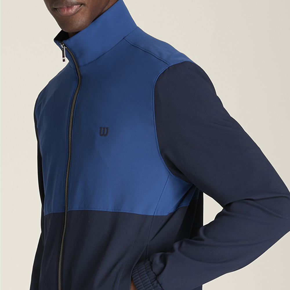 Wilson Grand Slam Blocked Jacket Classic Navy 男款 服飾 外套 海軍藍