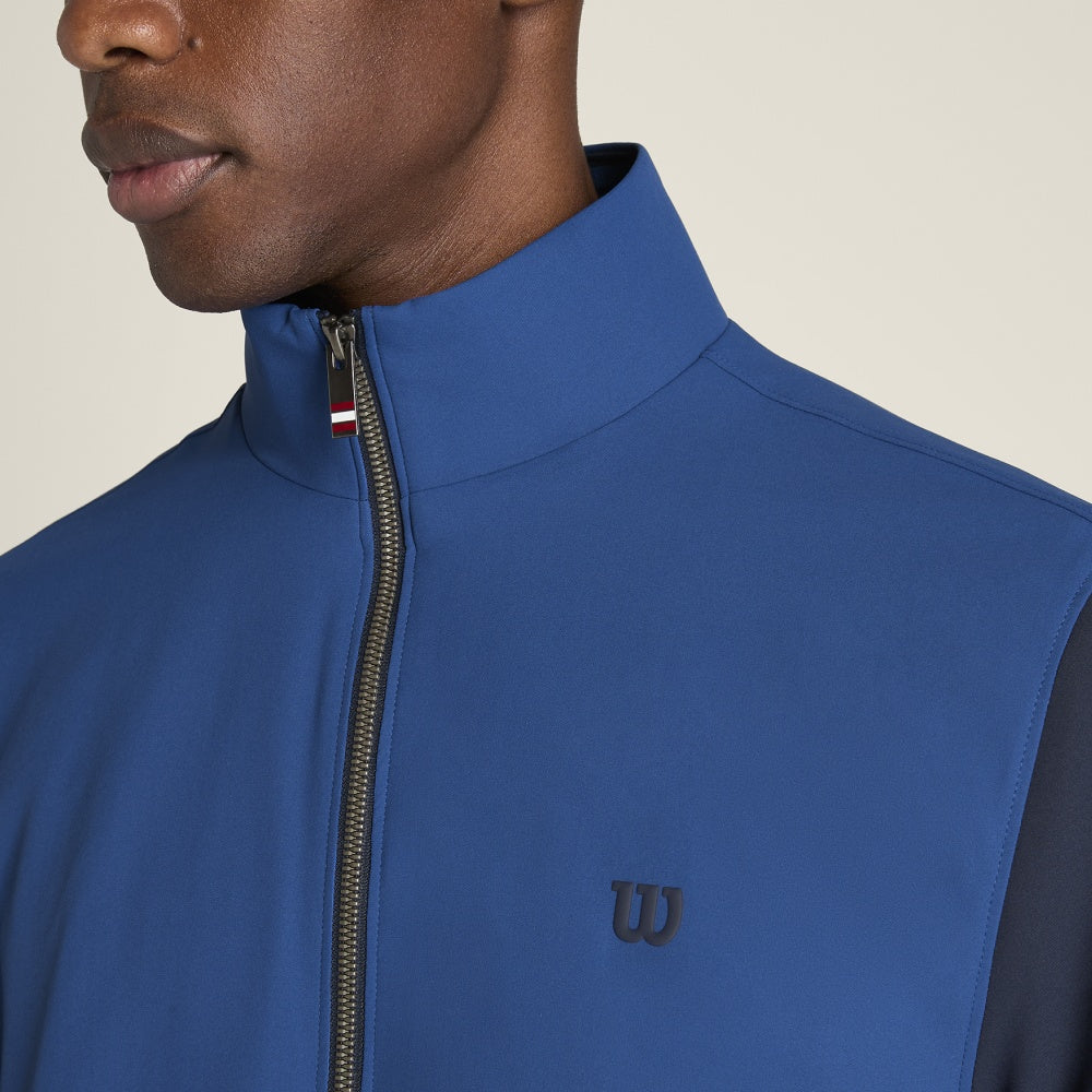 Wilson Grand Slam Blocked Jacket Classic Navy 男款 服飾 外套 海軍藍