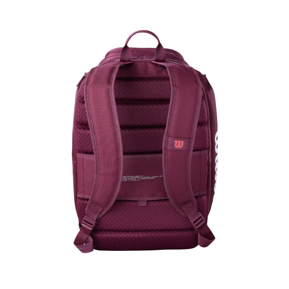 Wilson Defyer V1 Tennis Backpack RD 配件 後背包 紅色