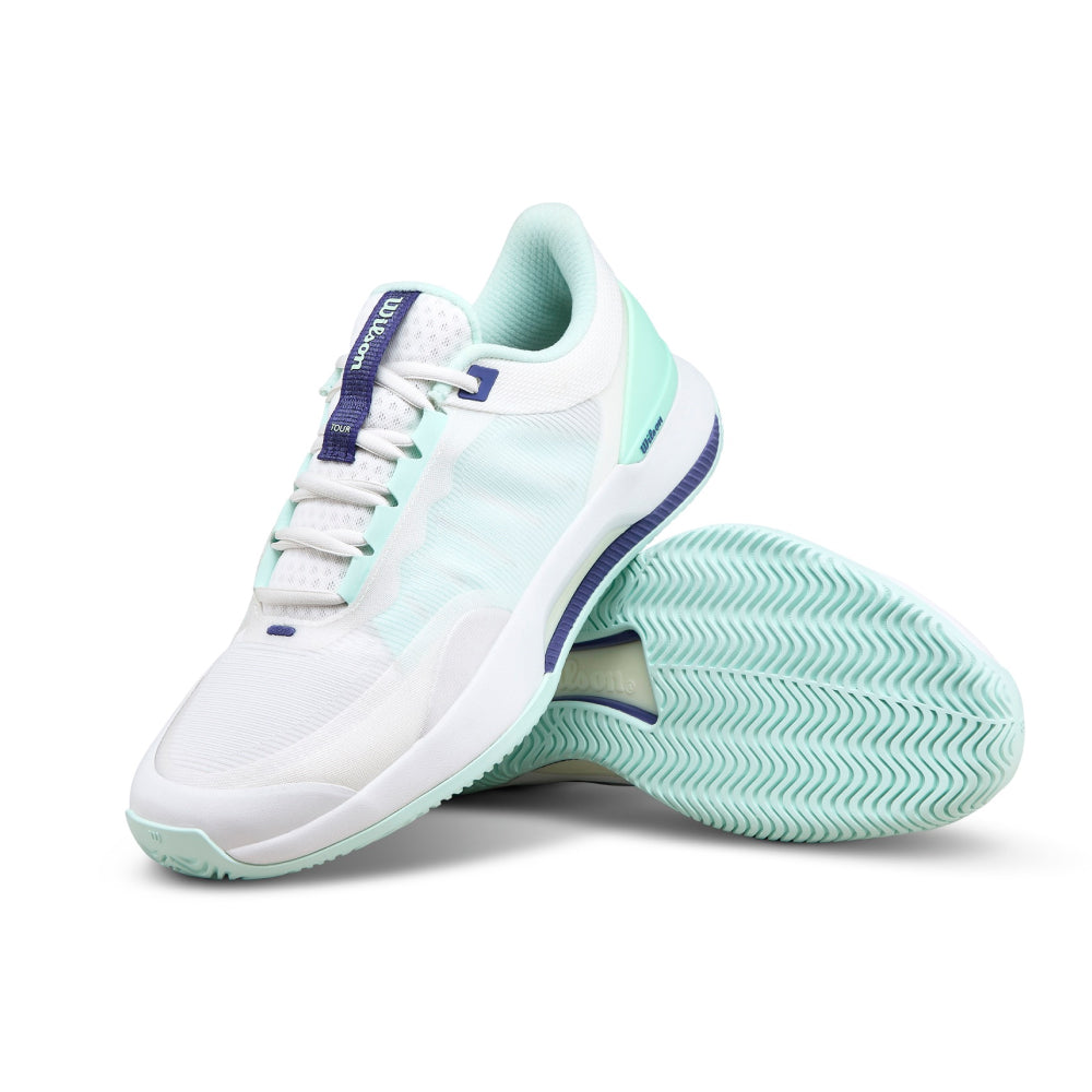 Wilson-女款-鞋類-網球鞋-INTRIGUE TOUR-白色