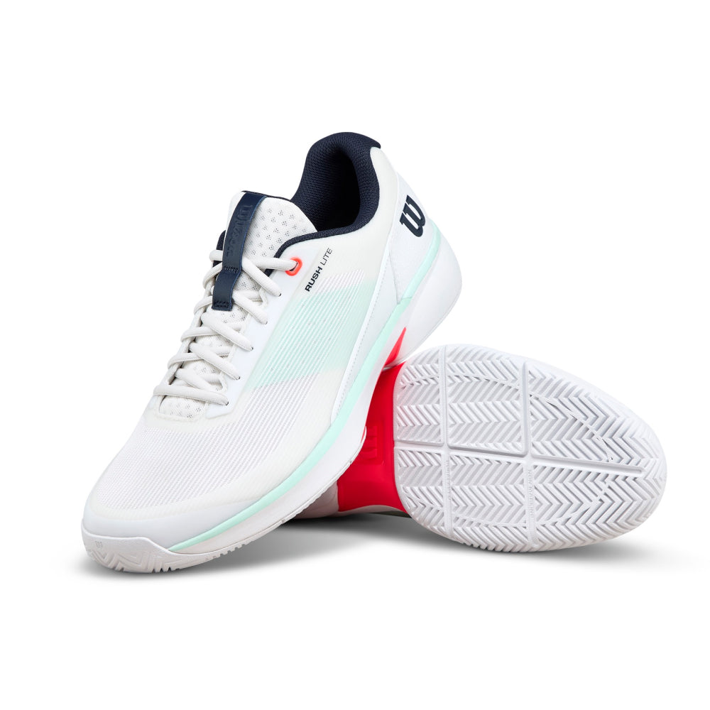 Wilson-男款-鞋類-網球鞋-RUSH LITE-白色