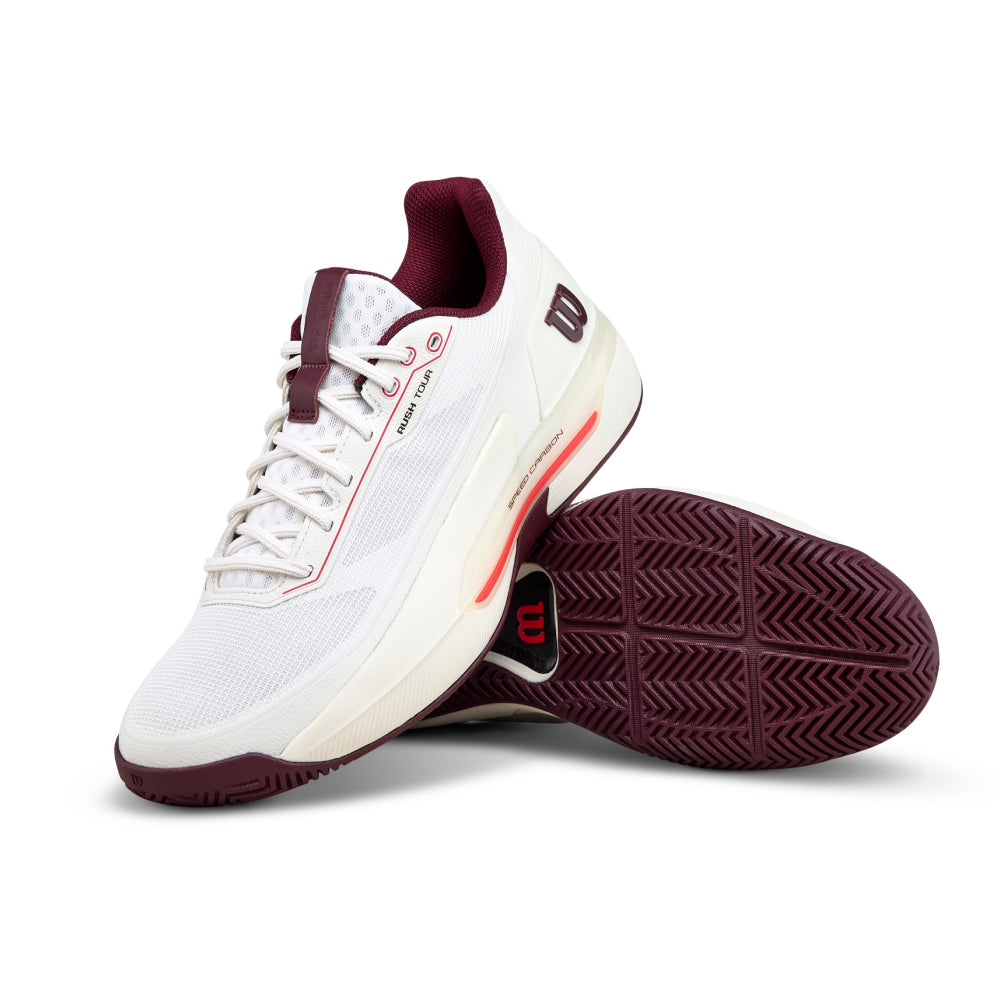 Wilson-男款-鞋類-網球鞋-RUSH TOUR-白色