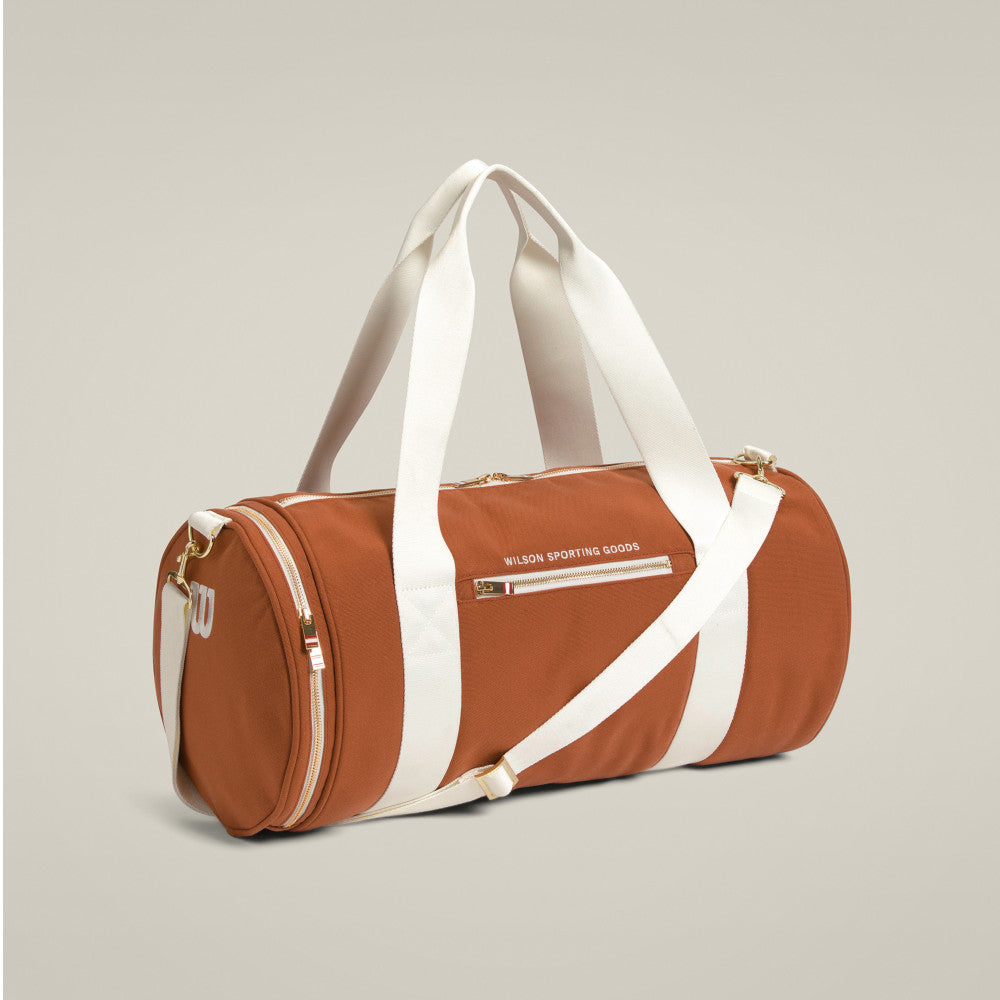 Wilson-中性-配件-包&袋-圓筒包-咖啡色