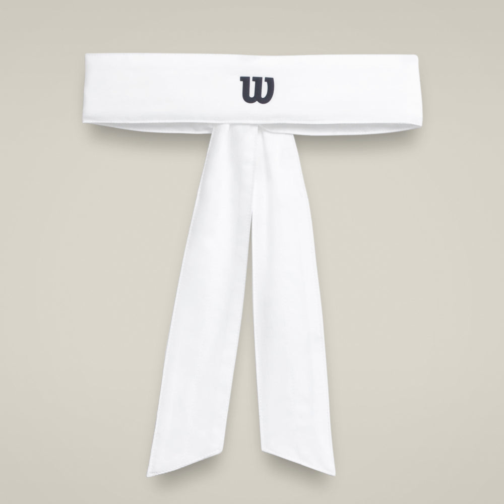 Wilson-中性-配件-髮帶&護腕-髮帶-白色