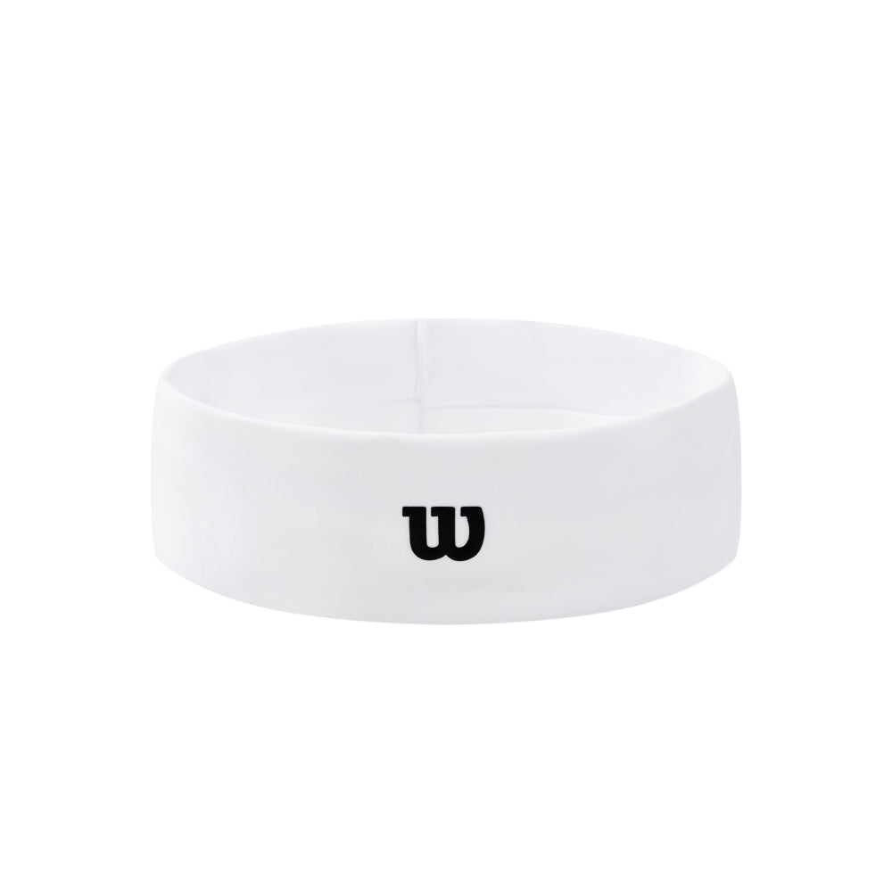 Wilson-中性-配件-髮帶&護腕-髮帶-白色