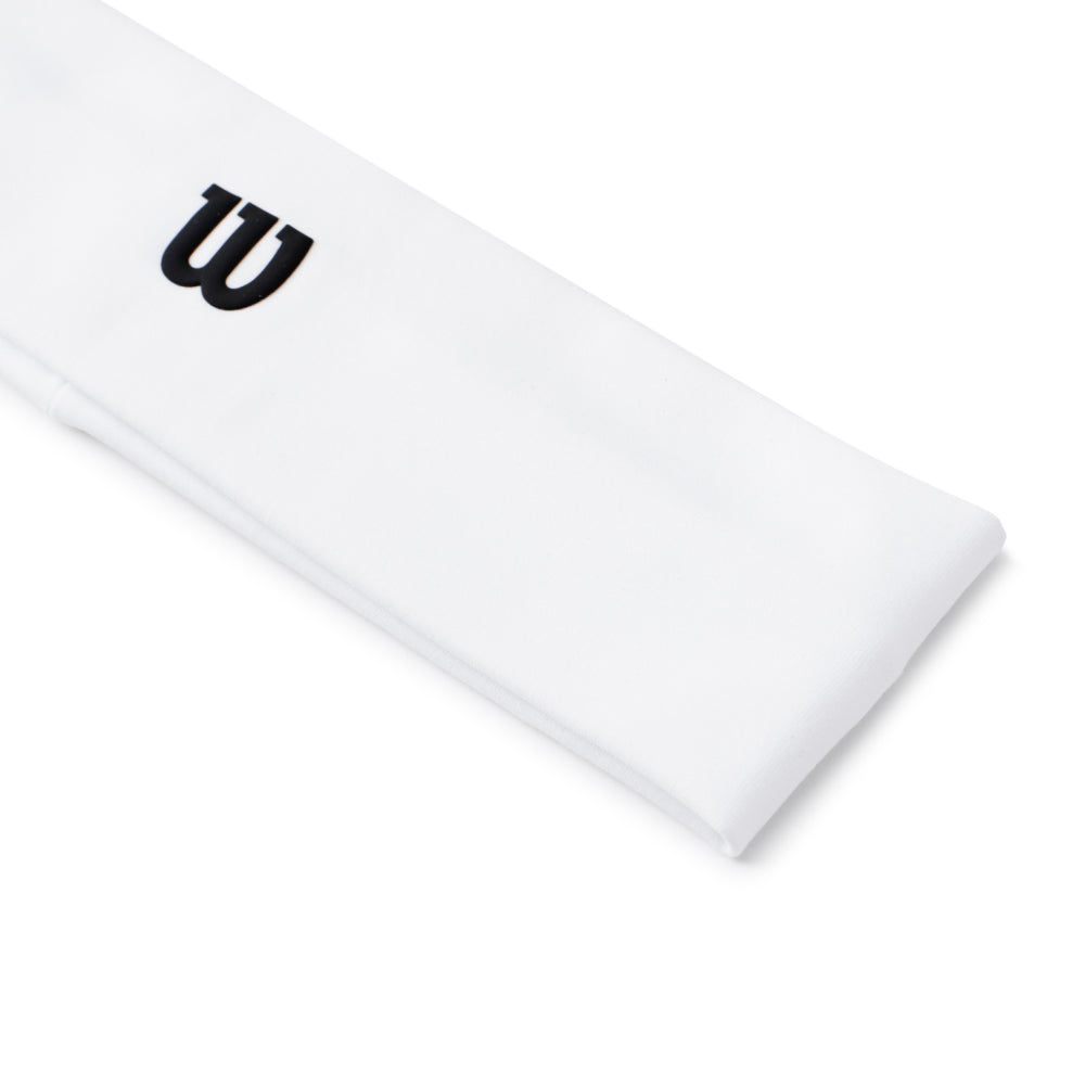 Wilson-中性-配件-髮帶&護腕-髮帶-白色