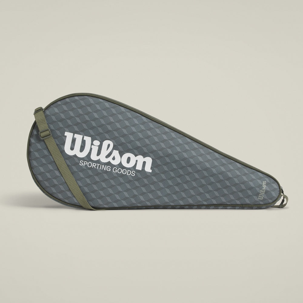Wilson-中性-配件-包&袋-球拍套-綠色