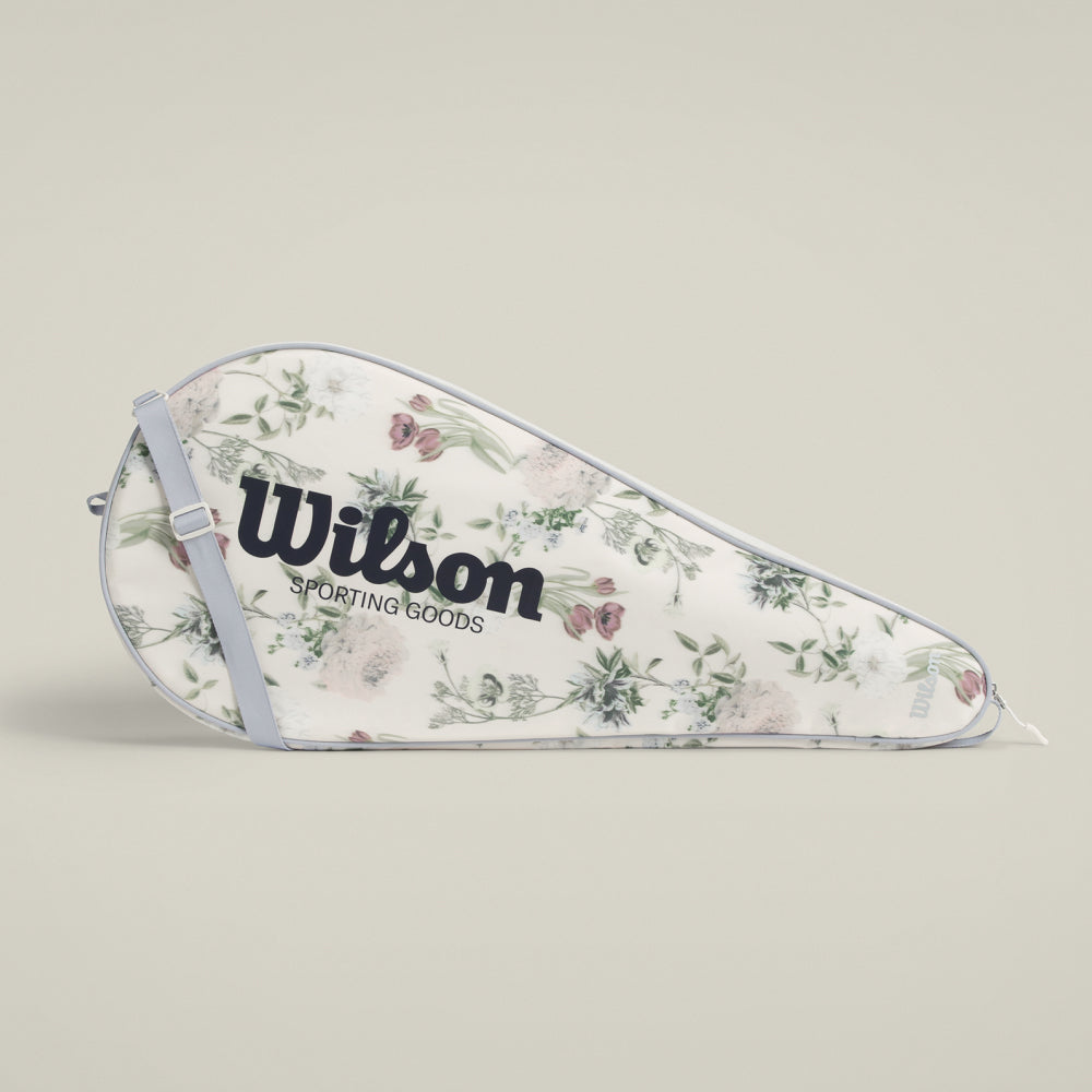 Wilson-中性-配件-包&袋-球拍套-白色