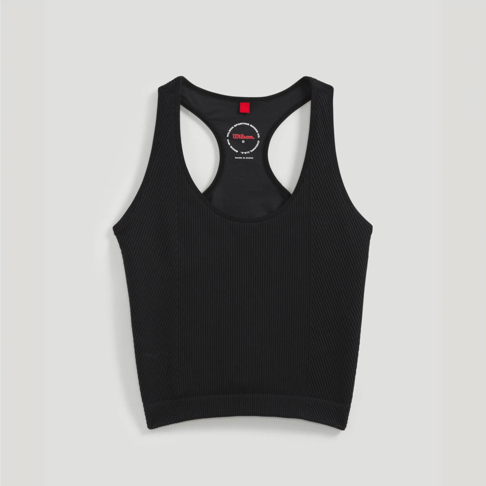 Wilson-女款-服飾-上衣-運動背心-黑色
