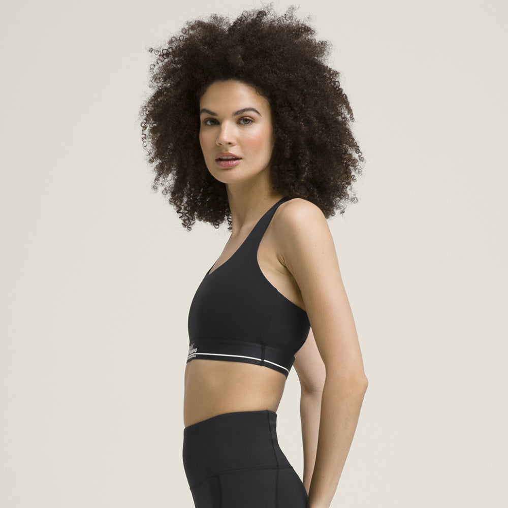 Wilson-女款-服飾-運動內衣-黑色